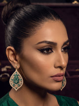 Jade Paisley Earrings