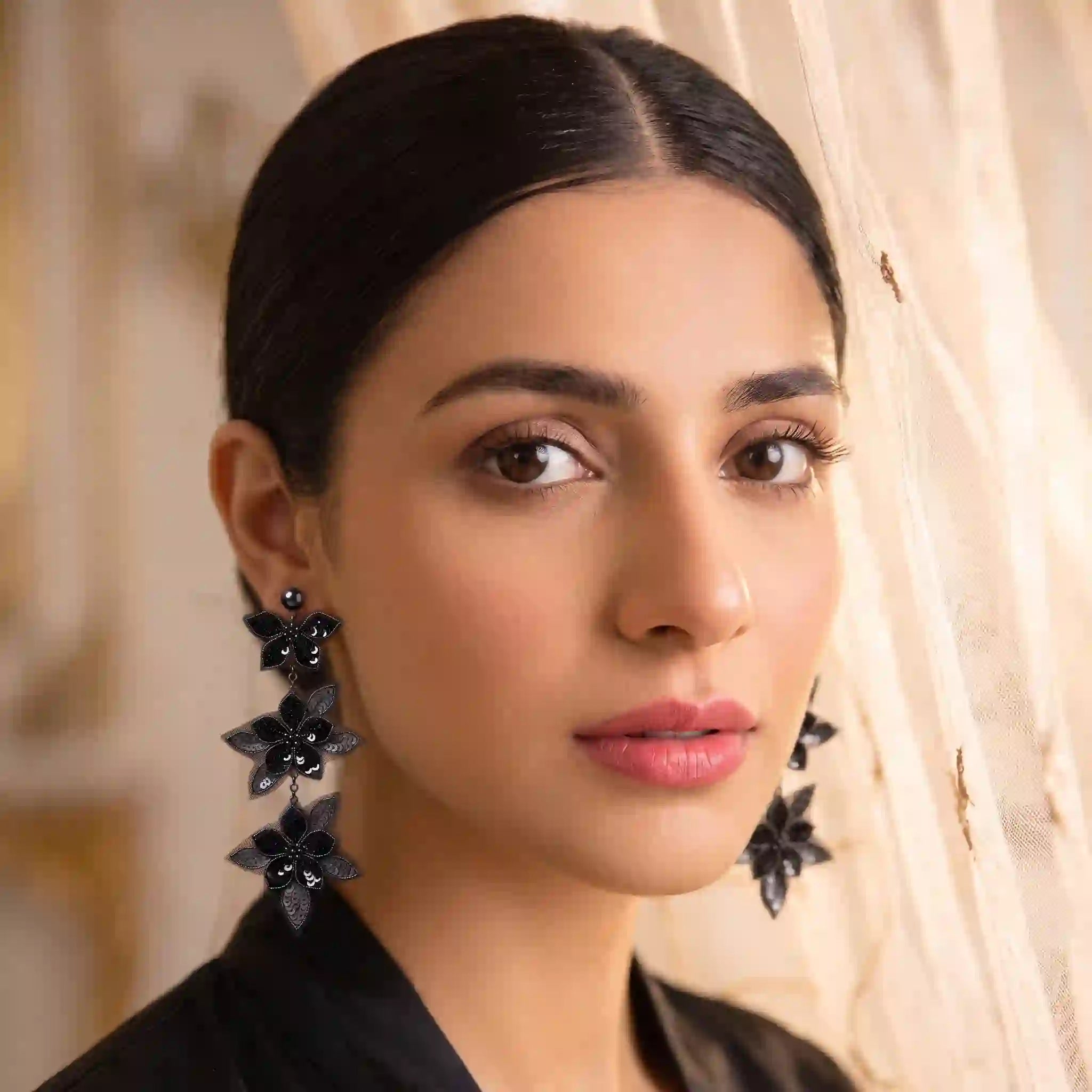 Midnight Bloom Earrings