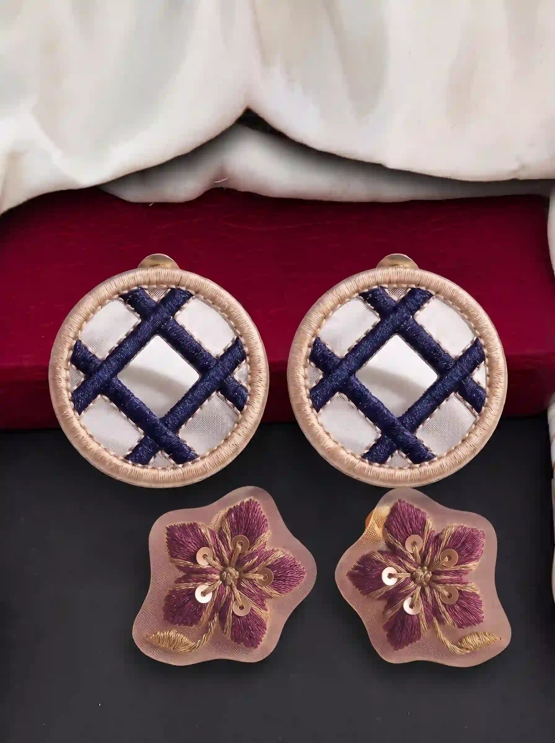 Rose & Navy Duo