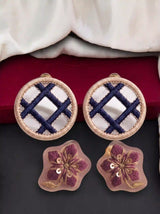 Rose & Navy Duo
