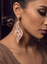 Ivory Wave Earrings