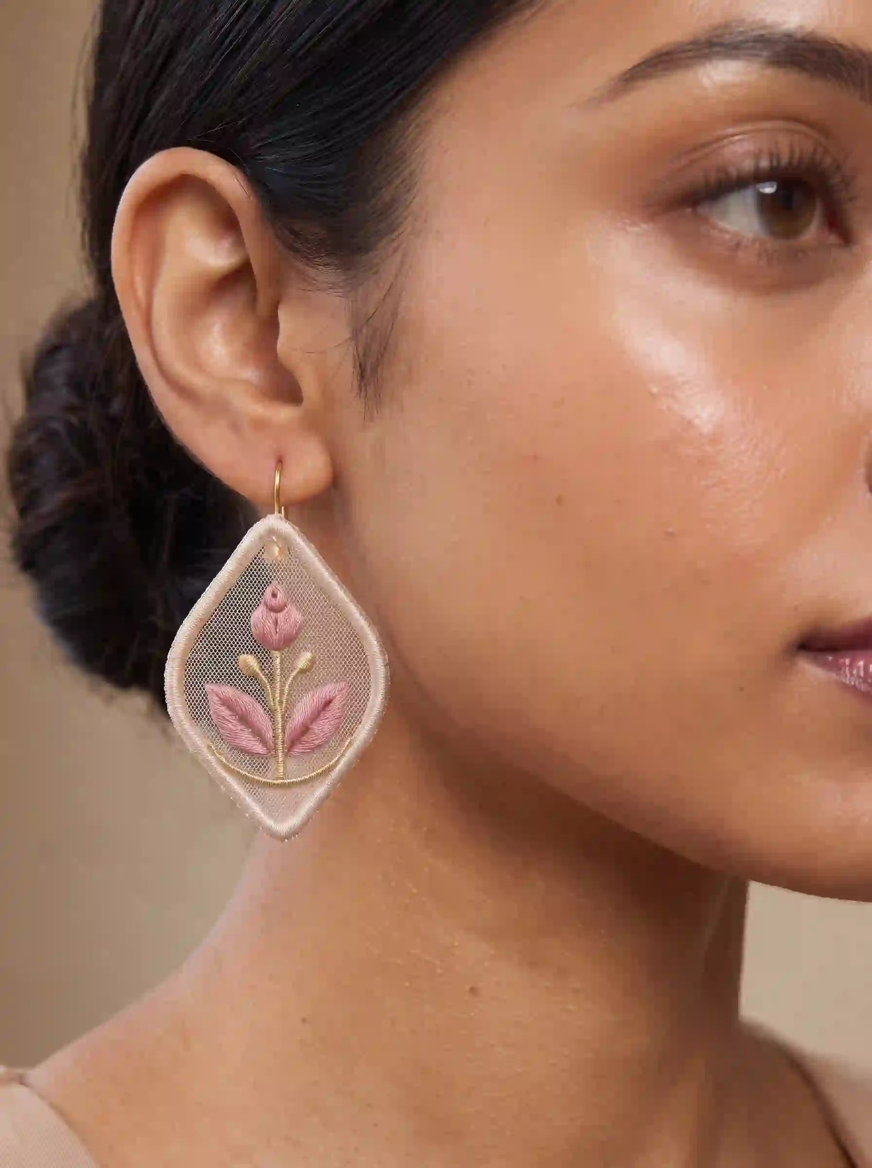 Blush Diamond Earrings