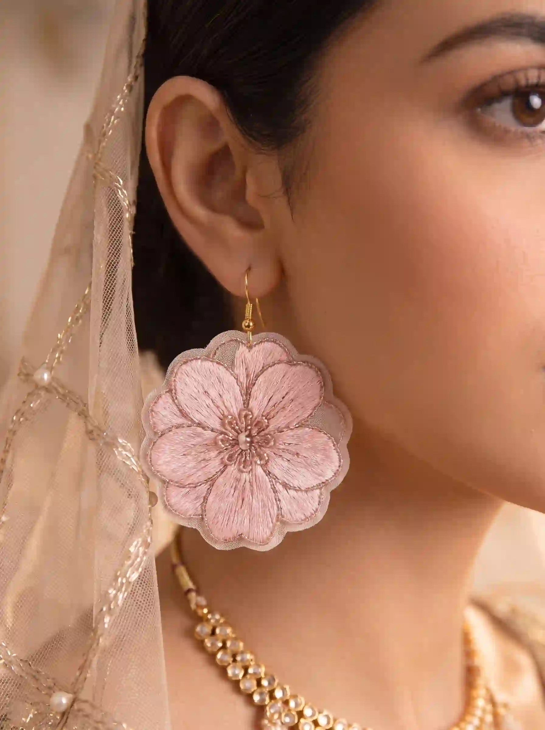 Blush Pink Flower Drop