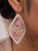 Blush Diamond Earrings