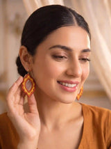Amber Sun Earrings