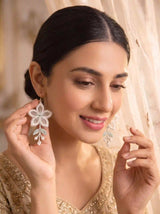Pearl Blossom Earrings