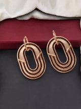 Mocha Arc Earrings