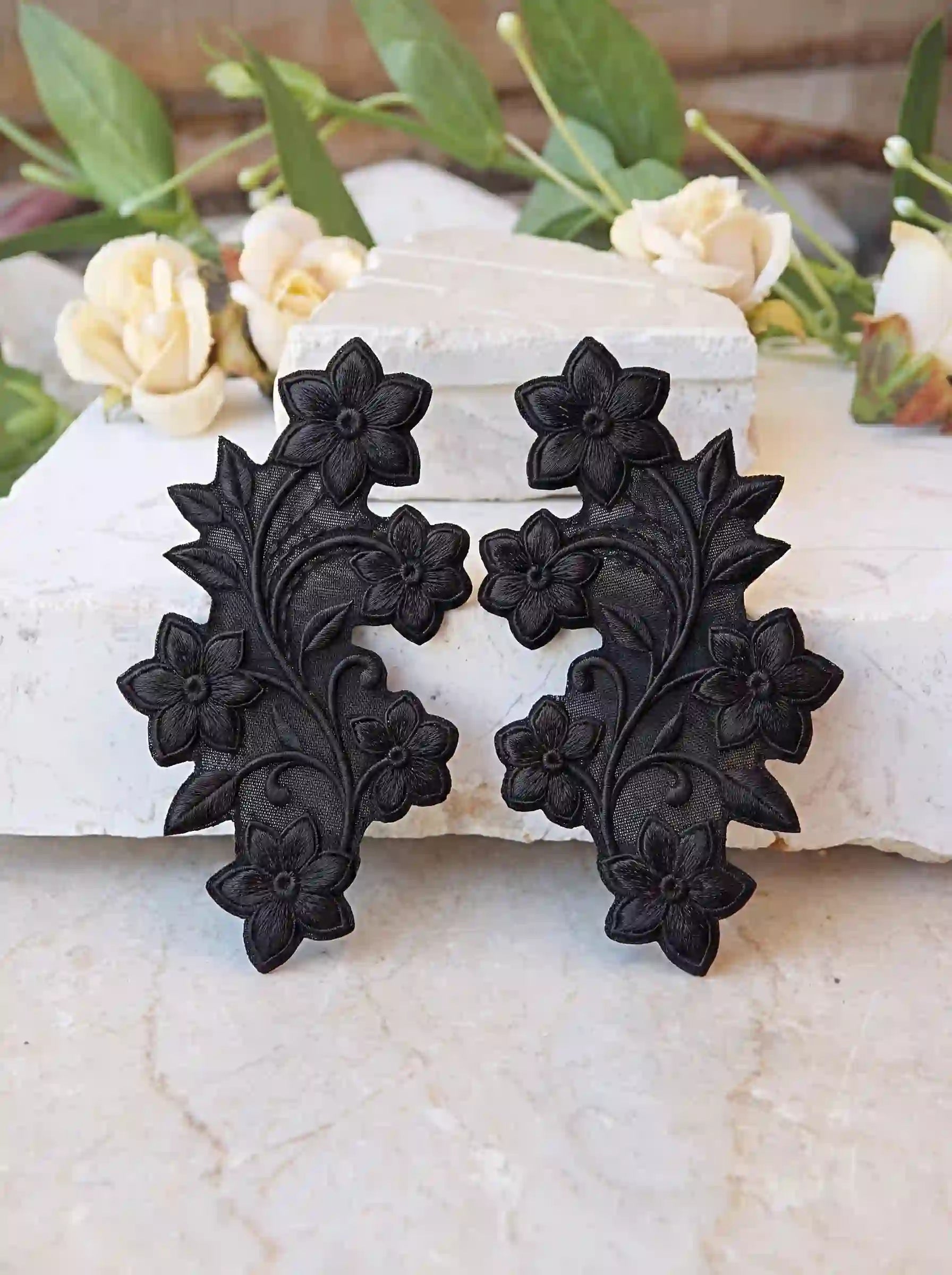 Black Vine Earrings