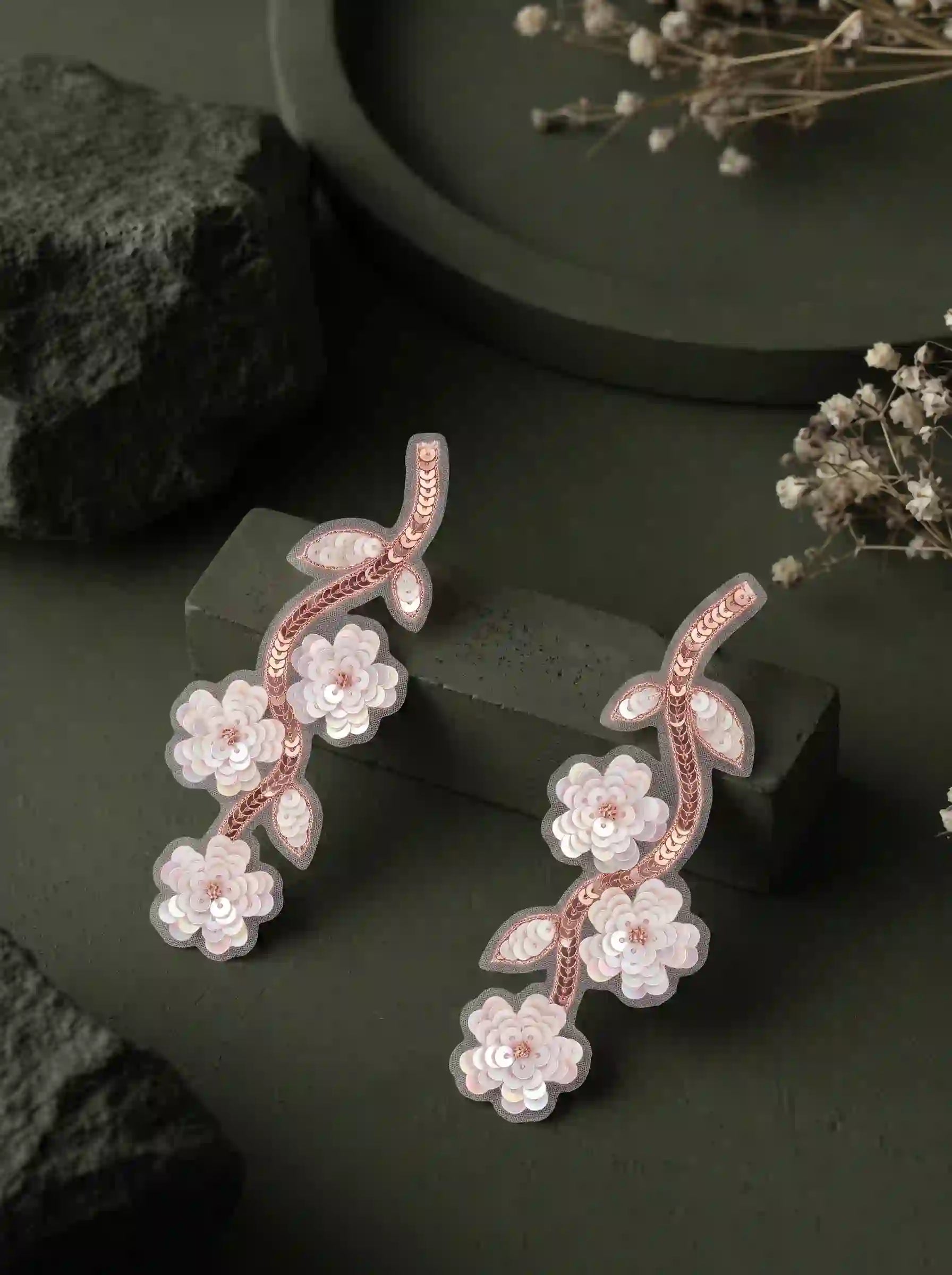 Ivory Vine Earrings