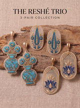 Persian Sapphire Garden Trio