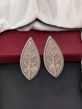 Silver Leaf Earrings